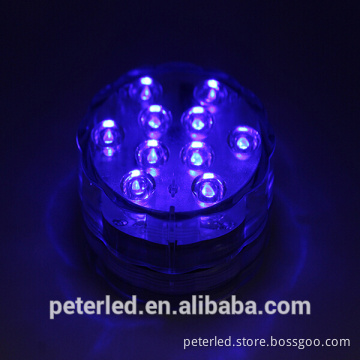 Aurora 3AAA battery led big submersible lights with or without remote controller